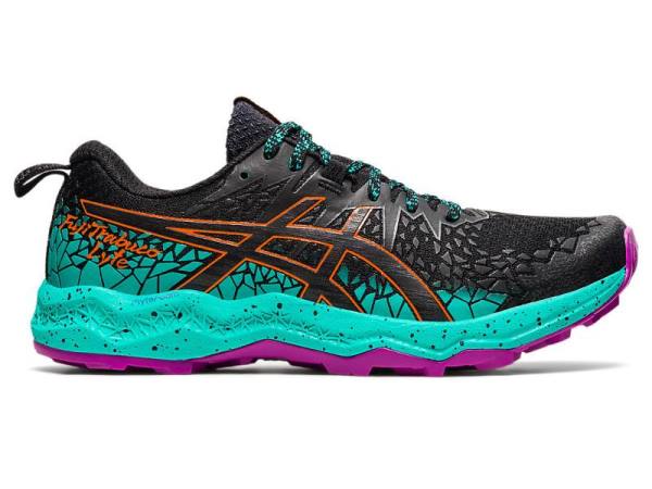 Asics Trailschoenen Dames, FUJITRABUCO Zwart - Asics Schoenen Hoog | B7105293-LG